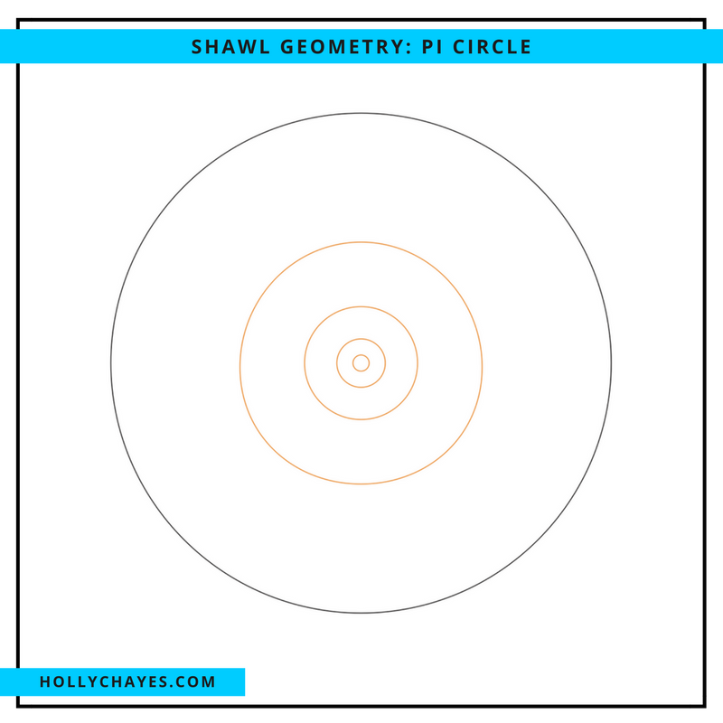 Holly Chayes » Shawl Geometry Pi Circles